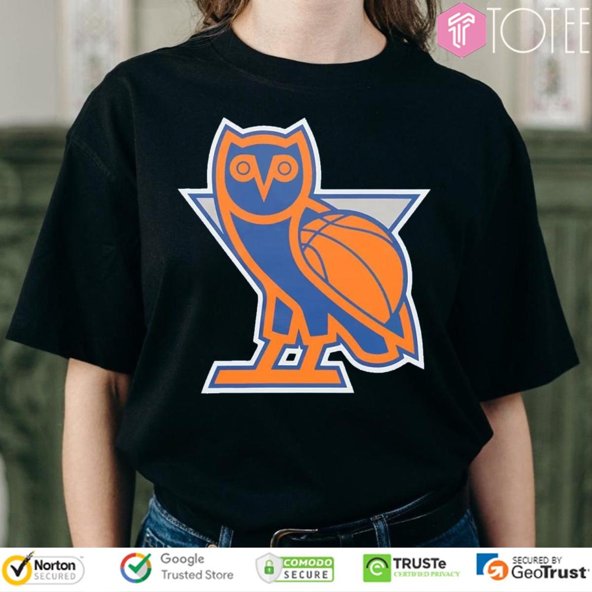 Ovo X Nba New York Knicks Owl T-shirt