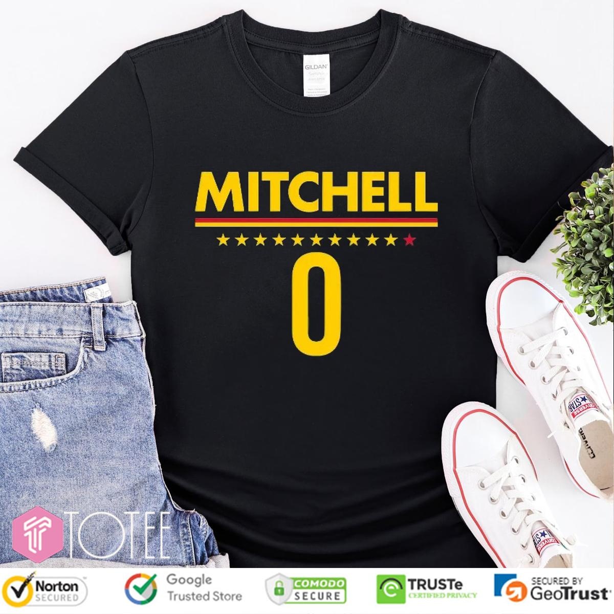 Kelsey Mitchell Ind 0 Indiana Fever Basketball T-shirt