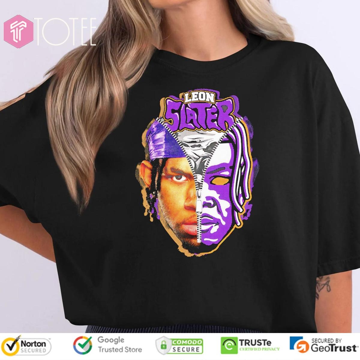 Leon Slater Zip Logo T-shirt