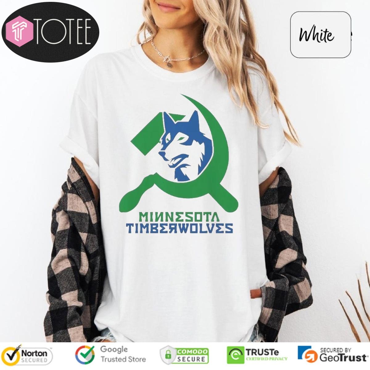 Communist Parody Minnesota Timberwolves T-shirt