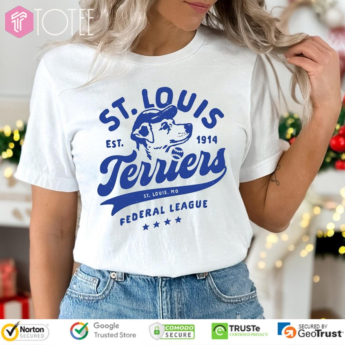St. Louis Terriers Federal League Baseball T-shirt