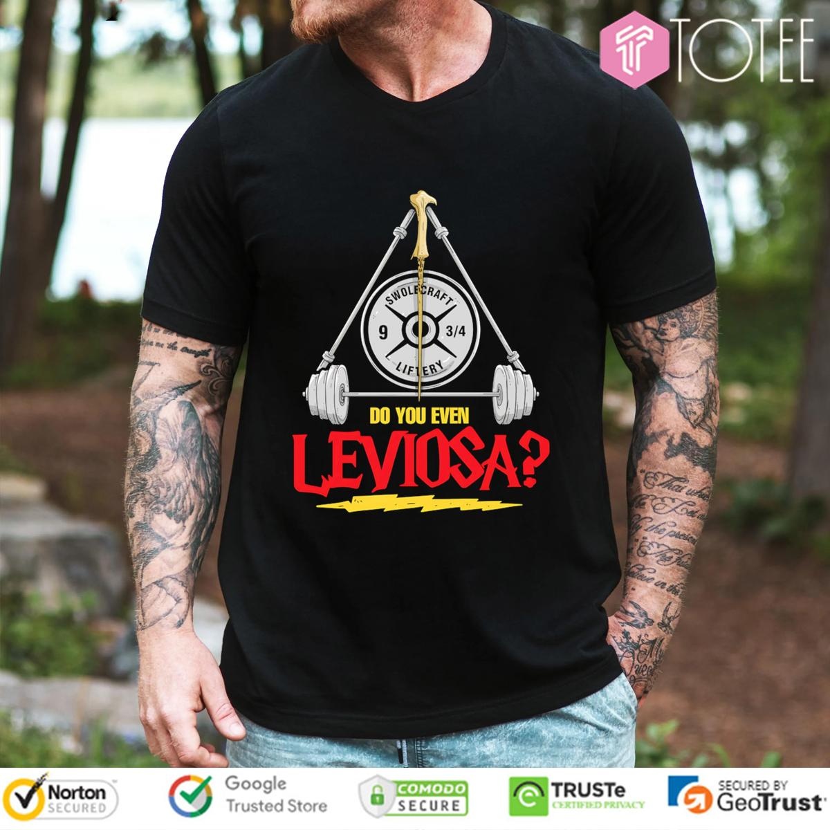 Do You Even Leviosa Harry Potter Parody Wrestling T-shirt