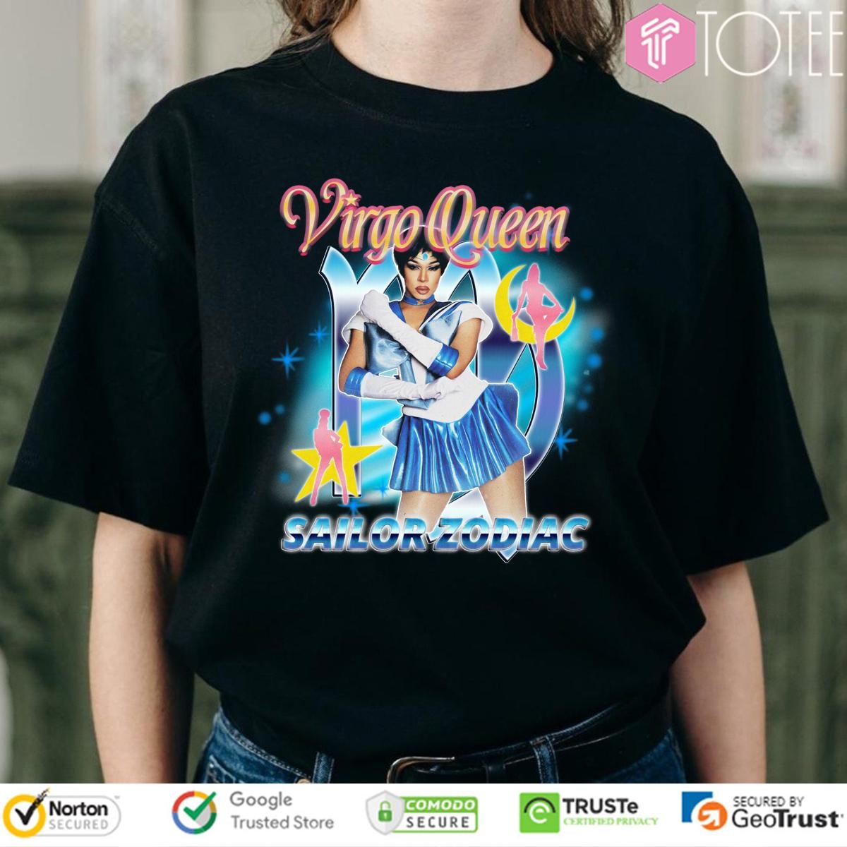 Sailor Zodiac Virgo Queen Parody Sailor Moon T-shirt