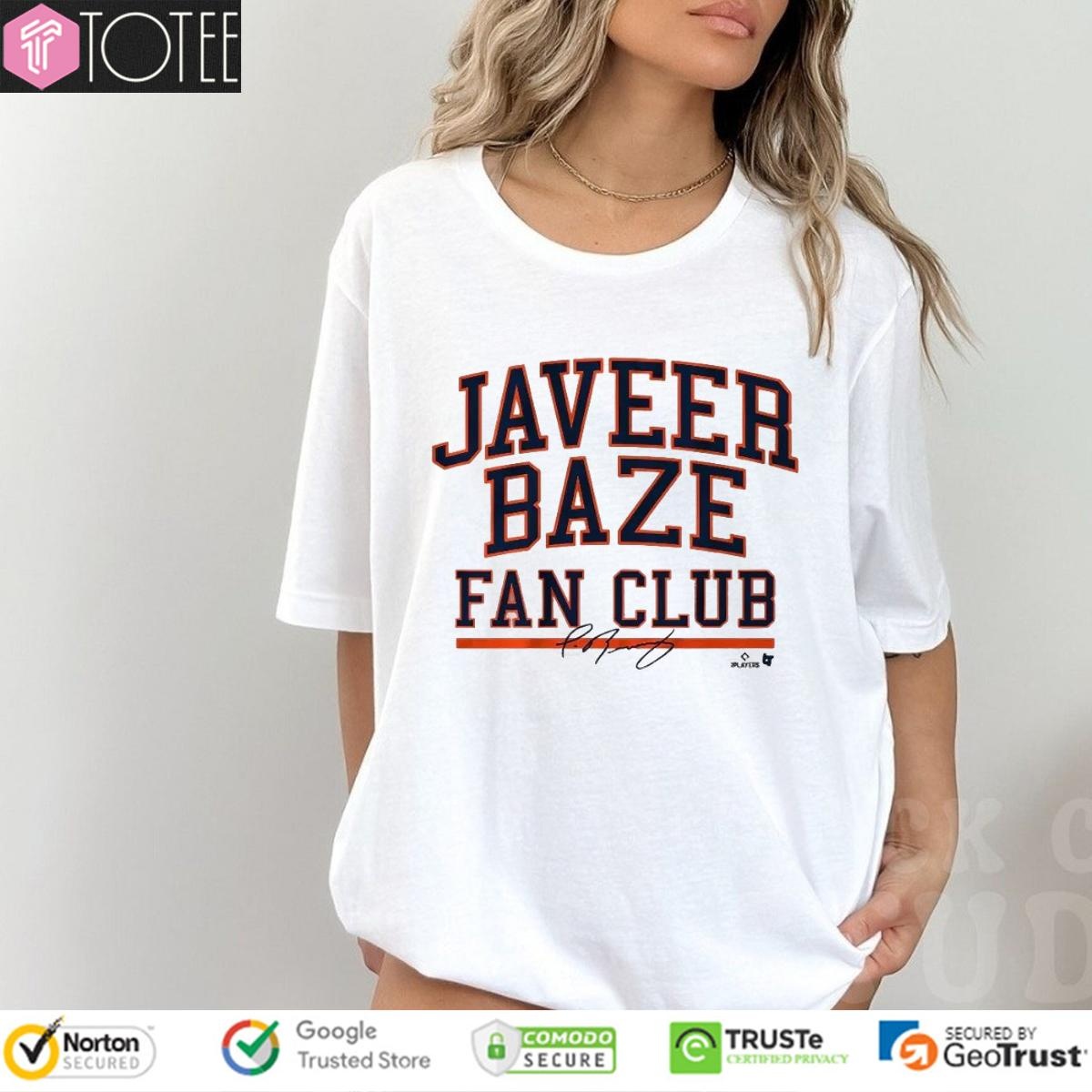 Javier Báez Fan Club Detroit Tigers Baseball Signature T-shirt