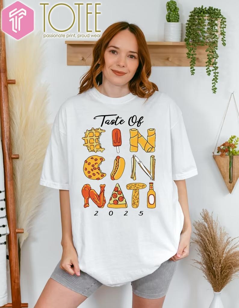 Taste Of Cincinnati Best Food Festival 2025 T-shirt