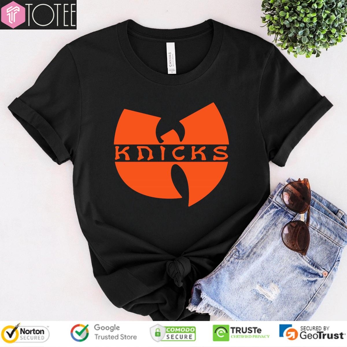 Knicks Wu-Tang Logo T-shirt