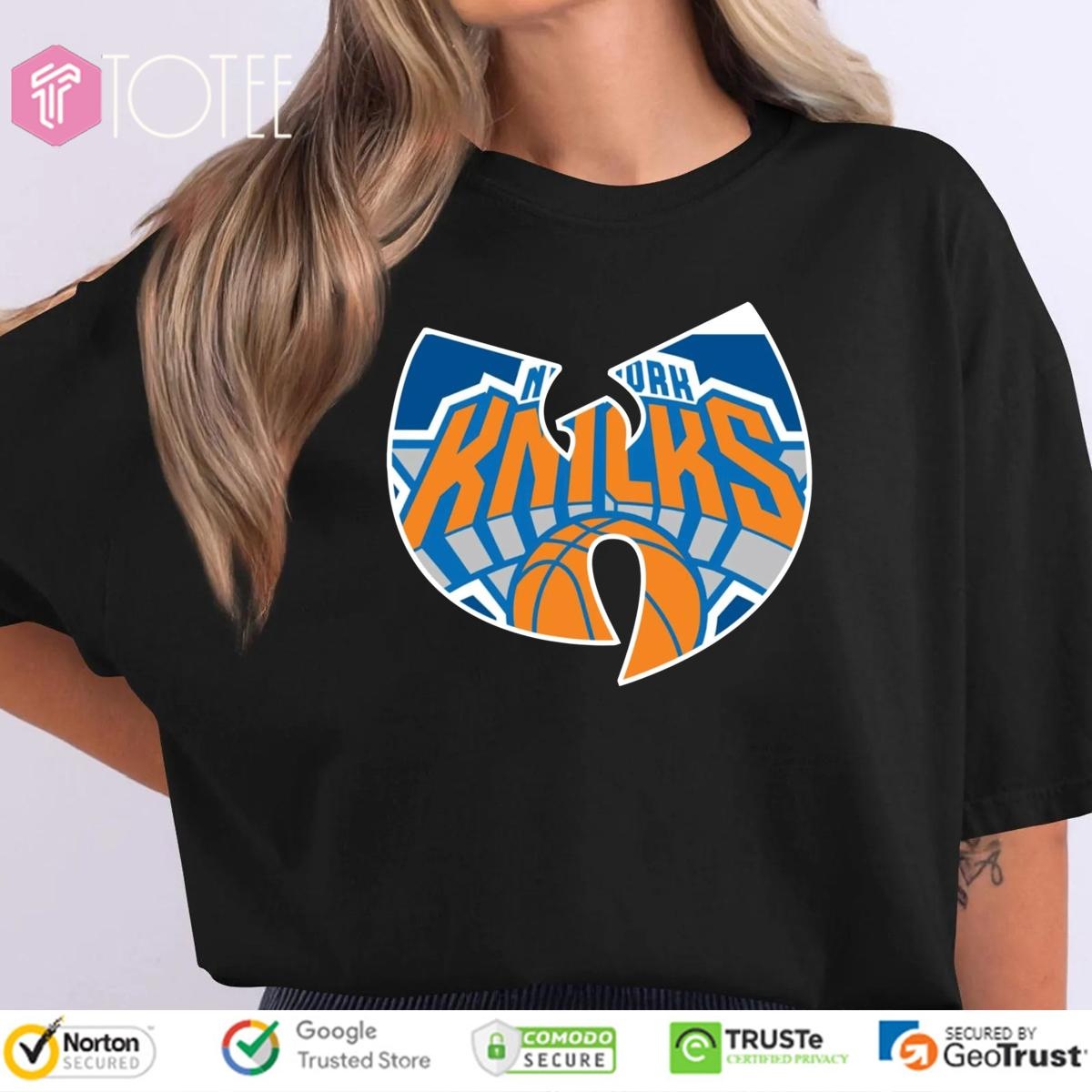 New York Knicks Parody Wu Tang Clan Nba Logo T-shirt
