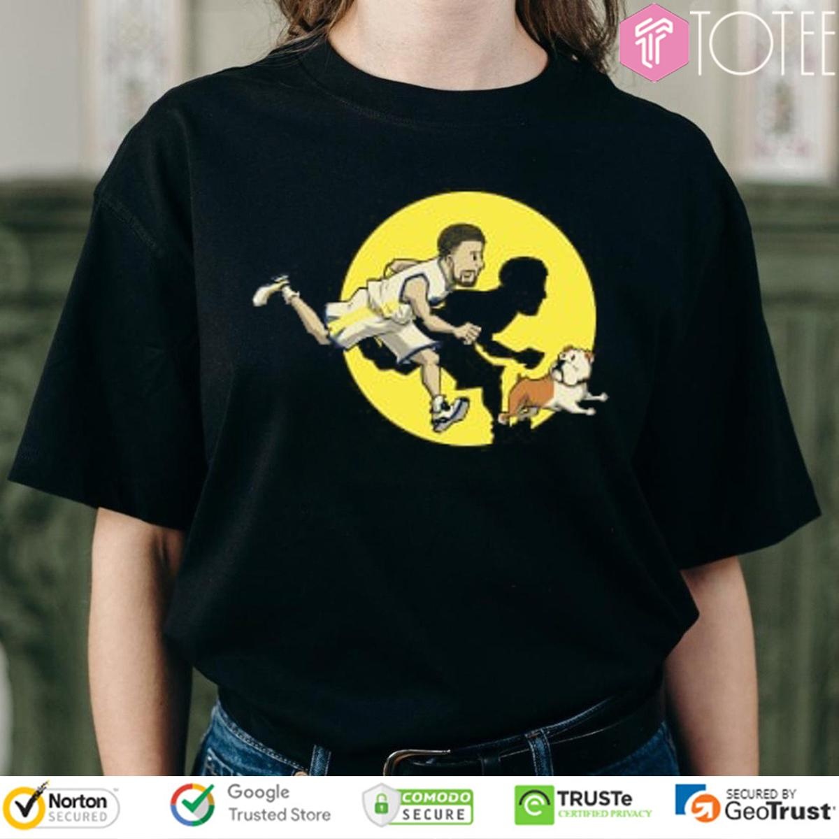 Adventures Of Klay Thompson And Rocco Parody The Adventures Of Tintin T-shirt
