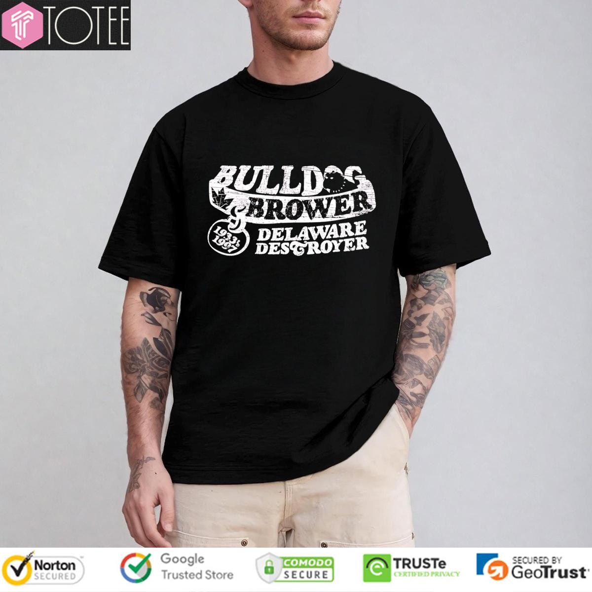 Bulldog Brower Delaware Destroyer T-shirt