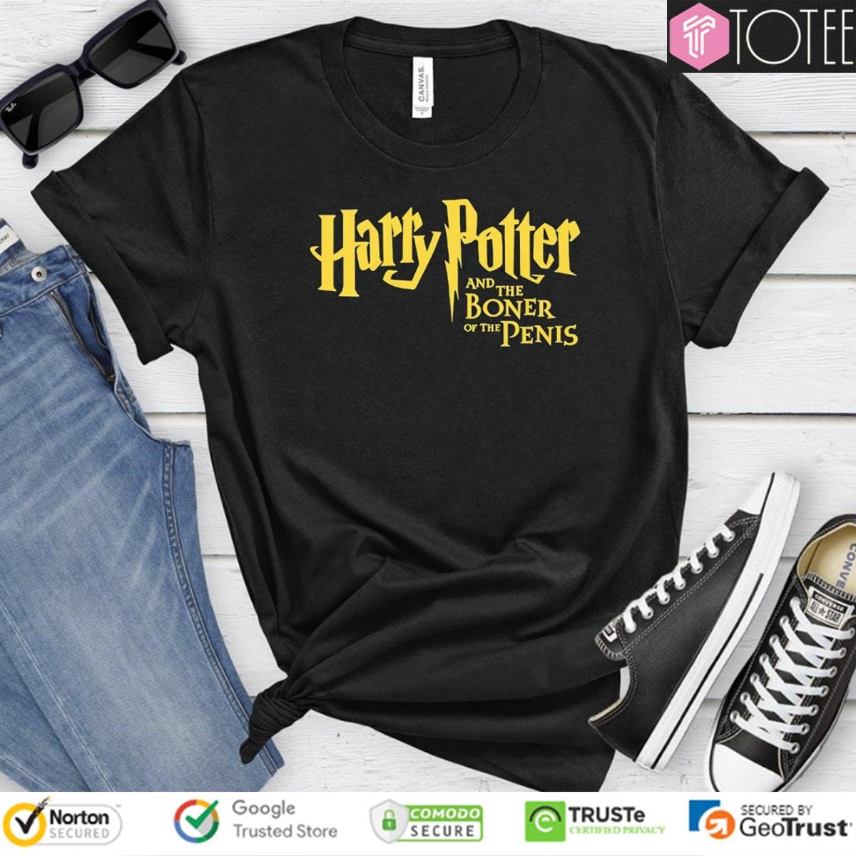 Harry Potter Wizard And The Boner Of The Penis T-shirt