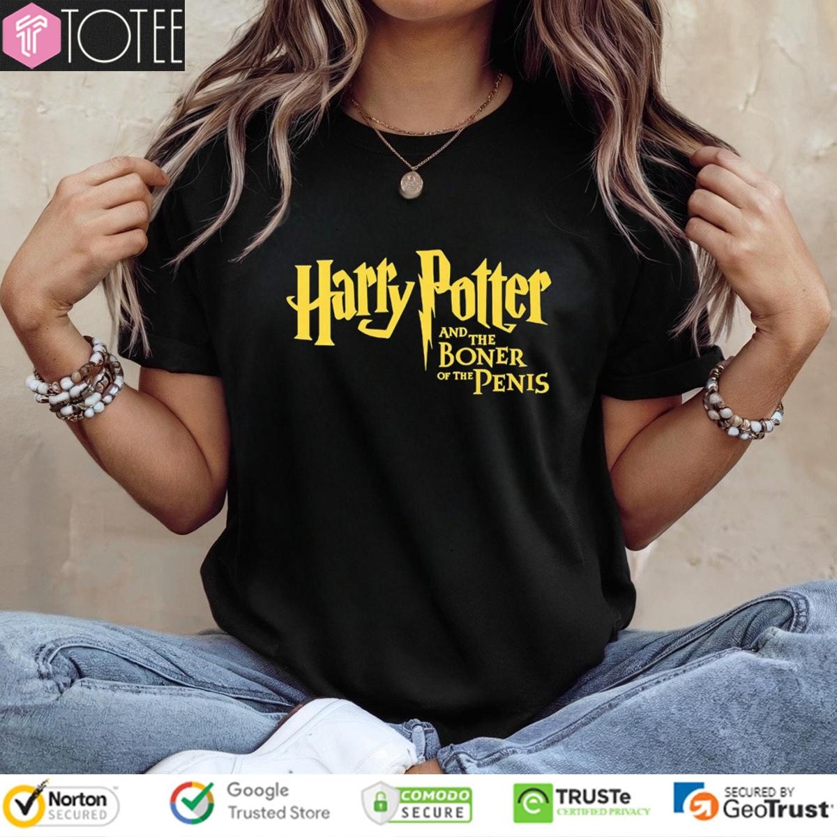 Harry Potter Wizard And The Boner Of The Penis T-shirt 4