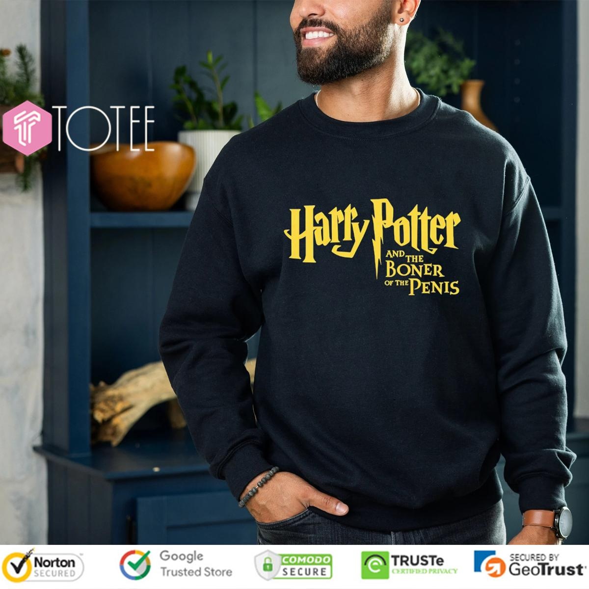 Harry Potter Wizard And The Boner Of The Penis T-shirt 3