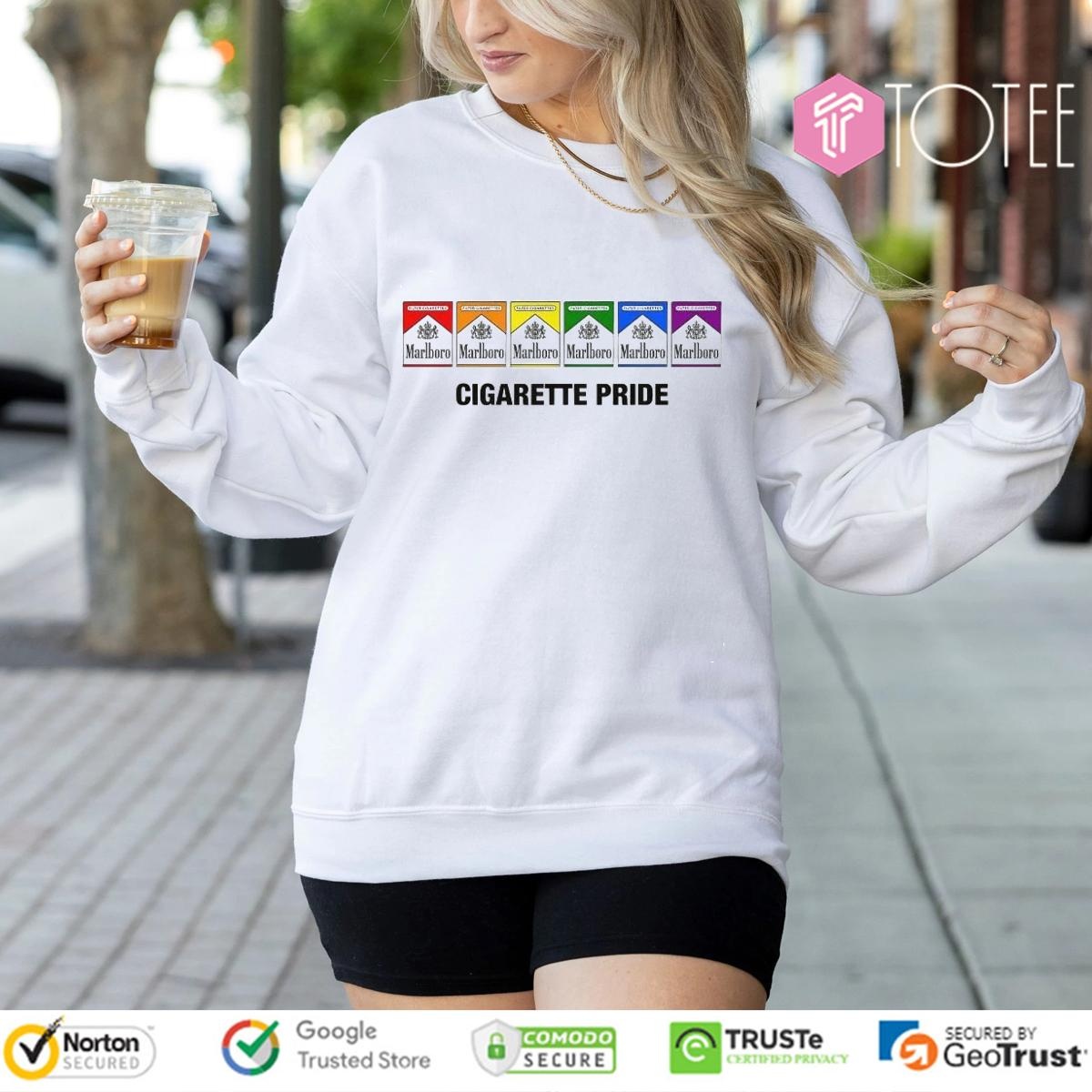 Marlboro Cigarette Lgbt Pride Rainbow Gay Colors T-shirt 3