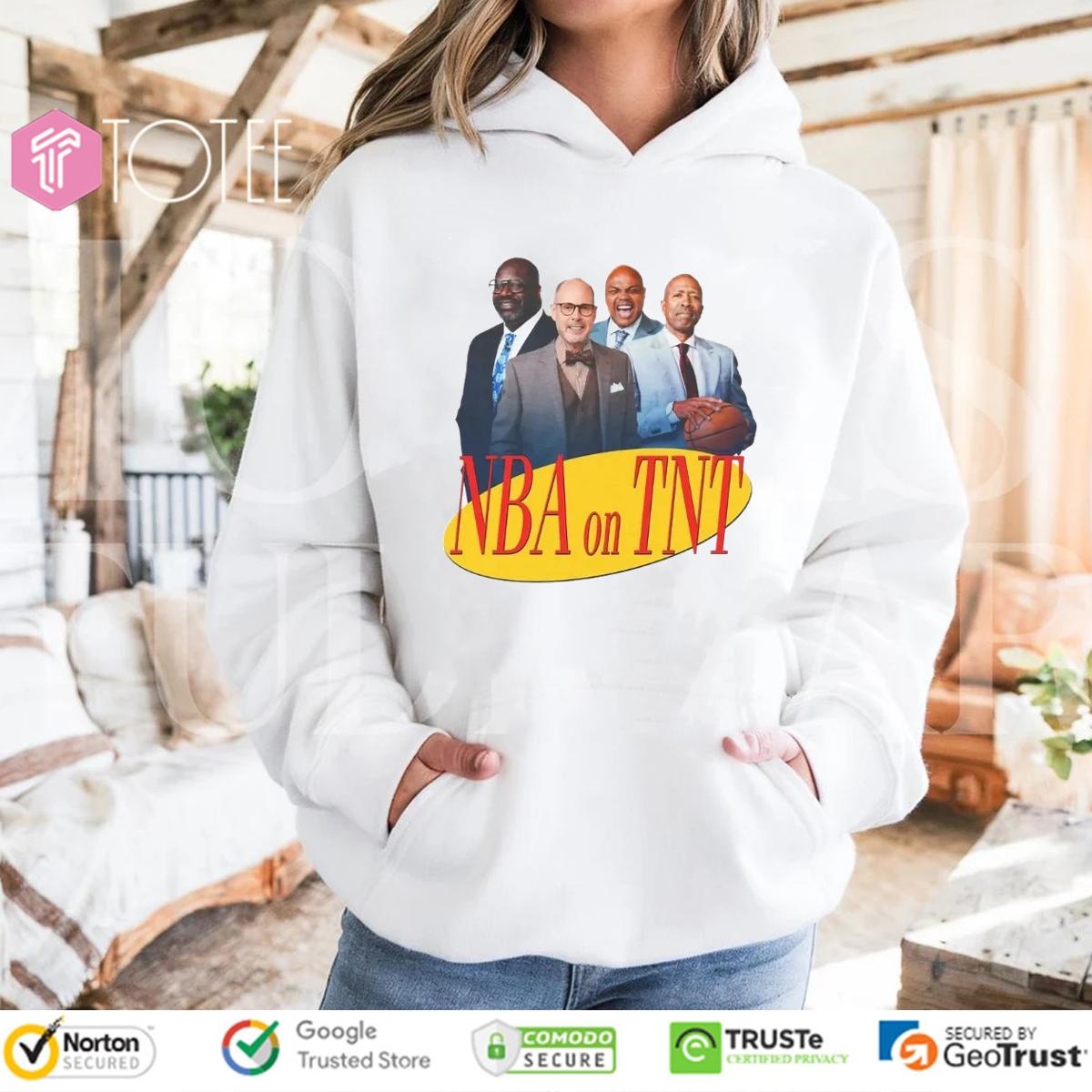 Nba On Tnt Basketball Tv Show Parody Seinfeld T-shirt 2