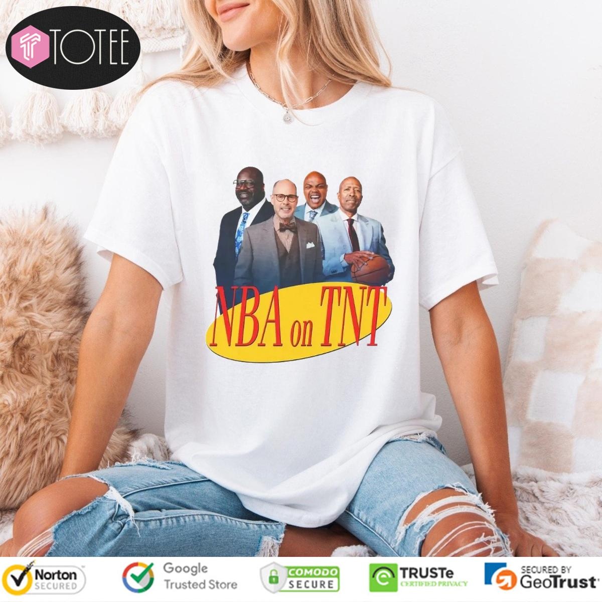 Nba On Tnt Basketball Tv Show Parody Seinfeld T-shirt 4