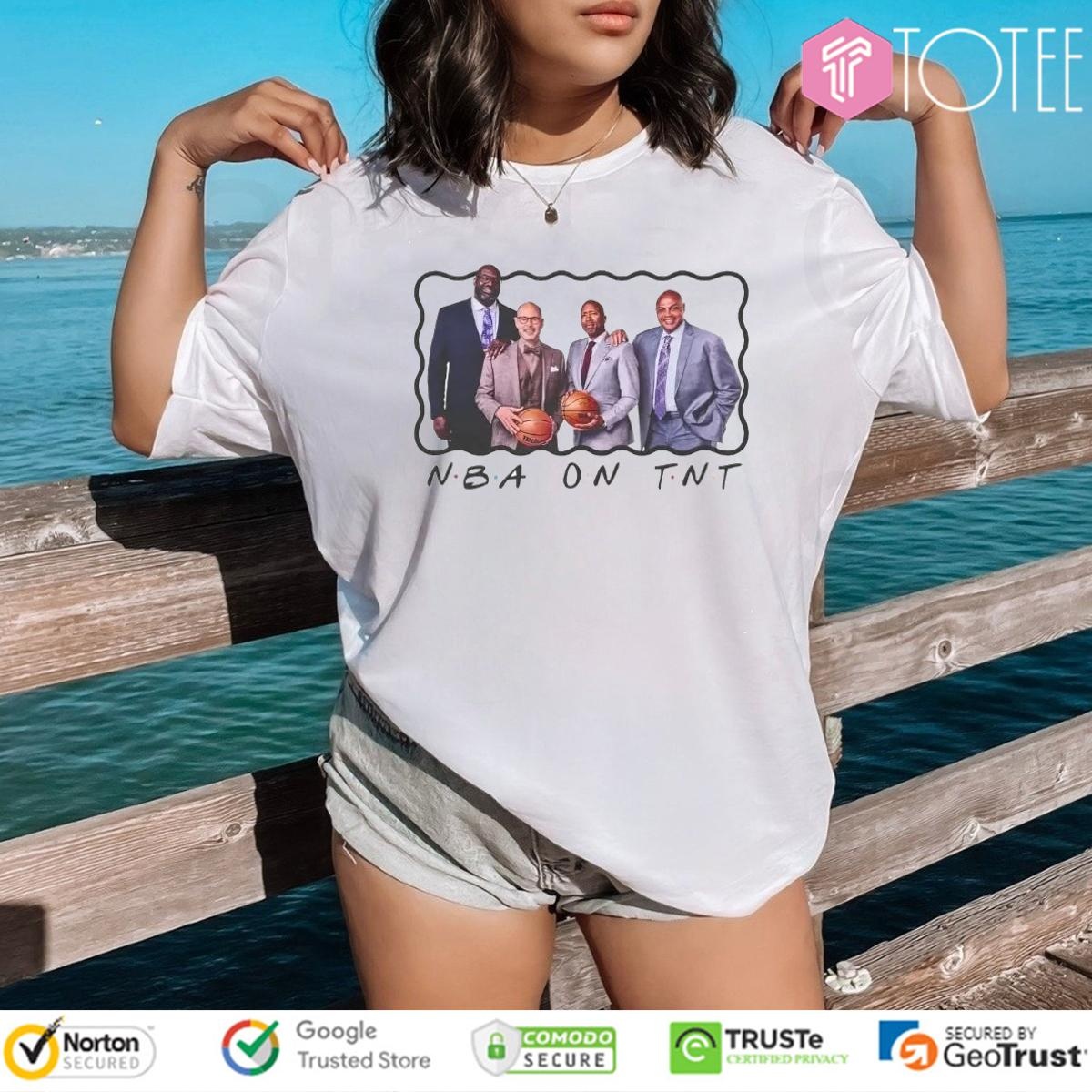 Nba On Tnt Parody Friends Tv Show T-shirt 4