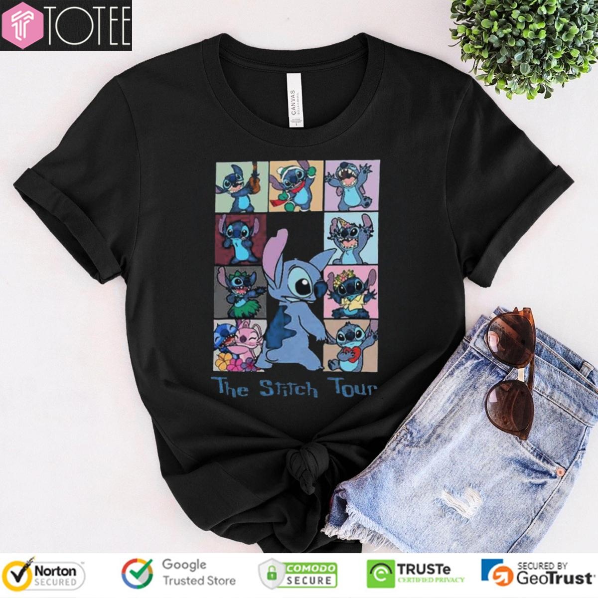 The Stitch Tour Ver Eras Tour T-shirt