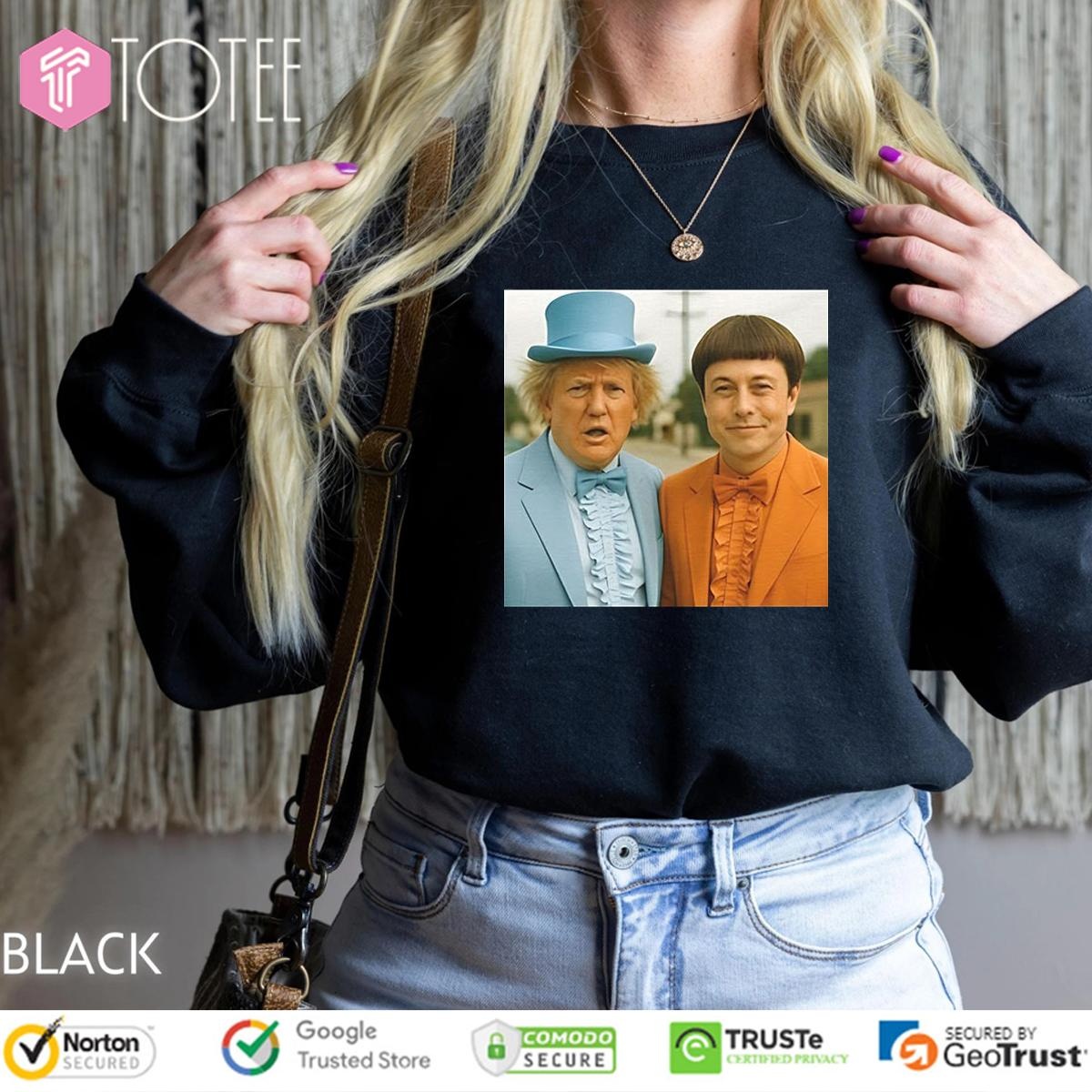 Elon Musk And Trump Parody Dumb And Dumber Lloyd And Harry T-shirt 3