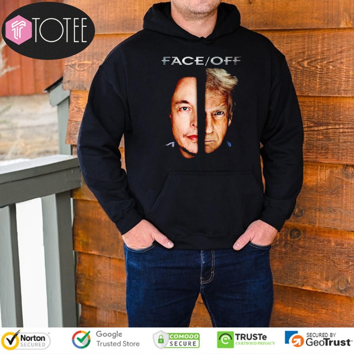 Elon Musk Trump Face Off T-shirt 2