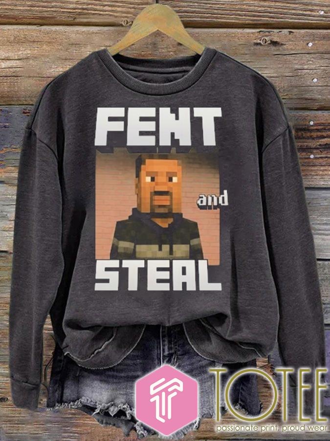Fent And Steal George Floyd Parody Minecraft T-shirt 3