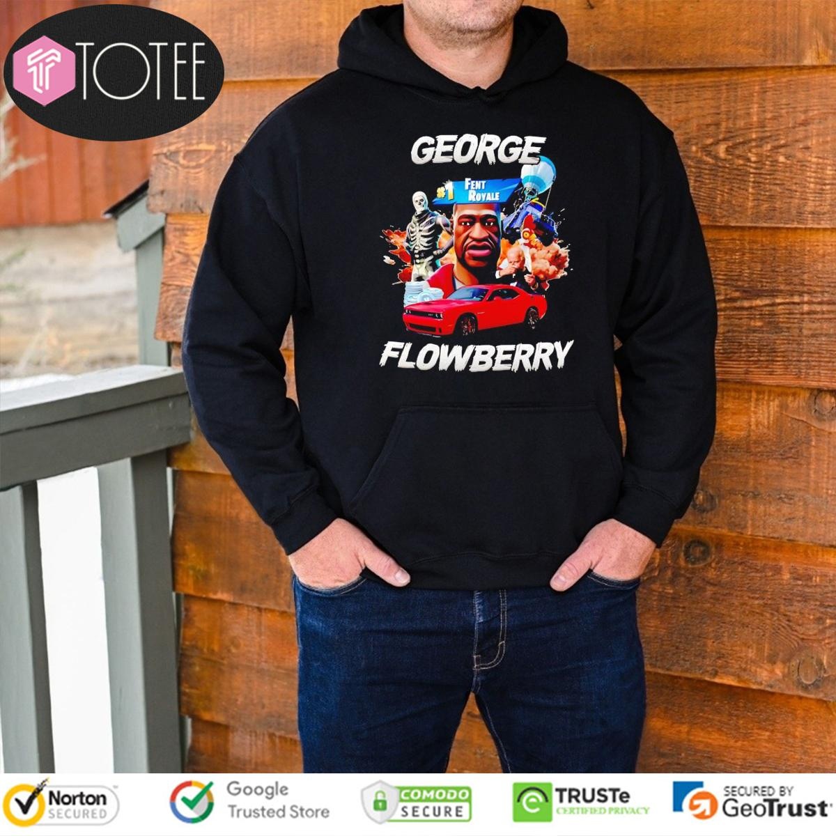 George Floyd Fent Royale Flowberry T-shirt 2