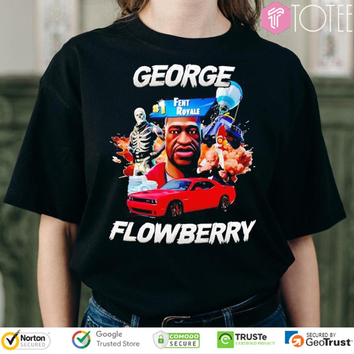 George Floyd Fent Royale Flowberry T-shirt