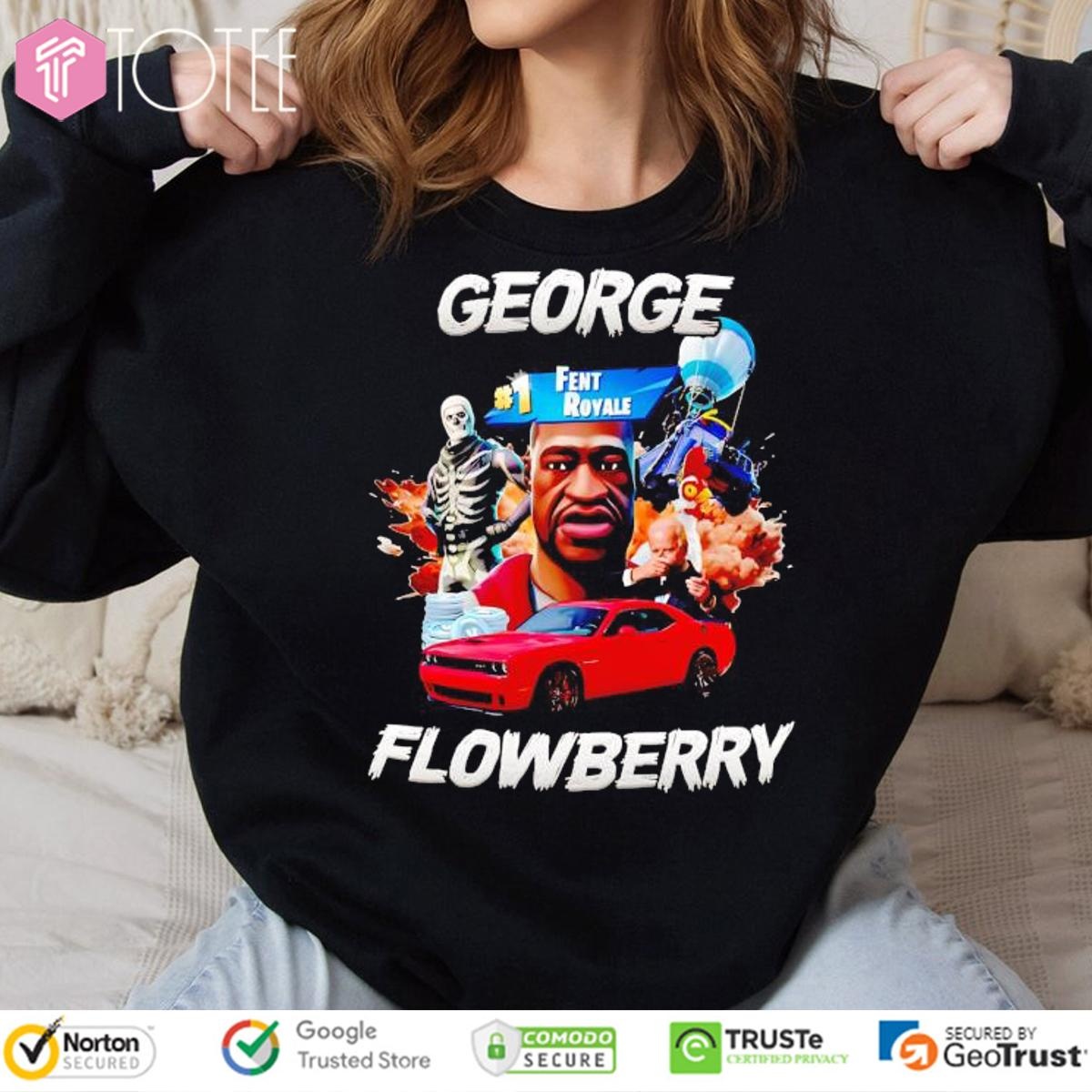 George Floyd Fent Royale Flowberry T-shirt 3