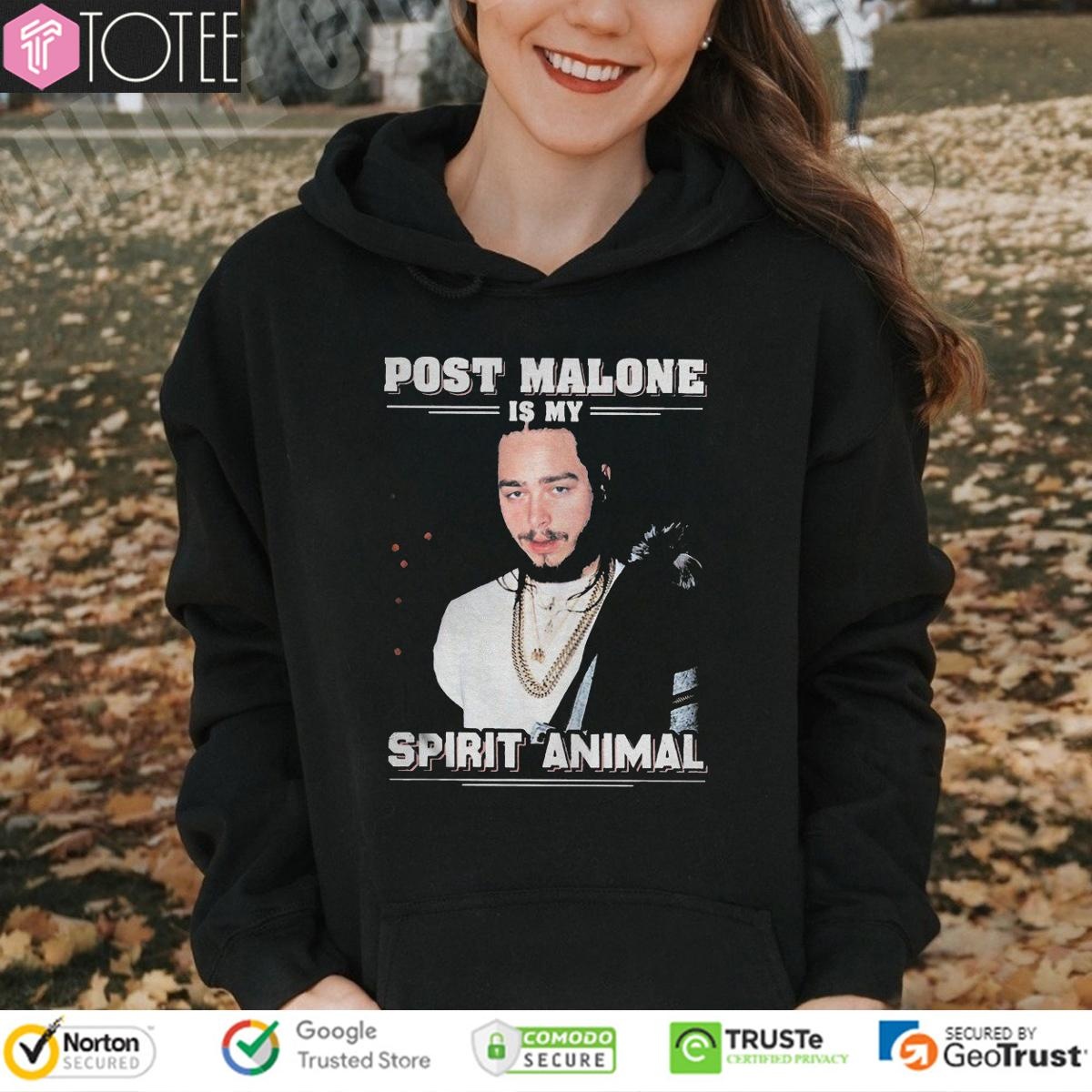 Post Malone Is My Spirit Animal T-shirt 2