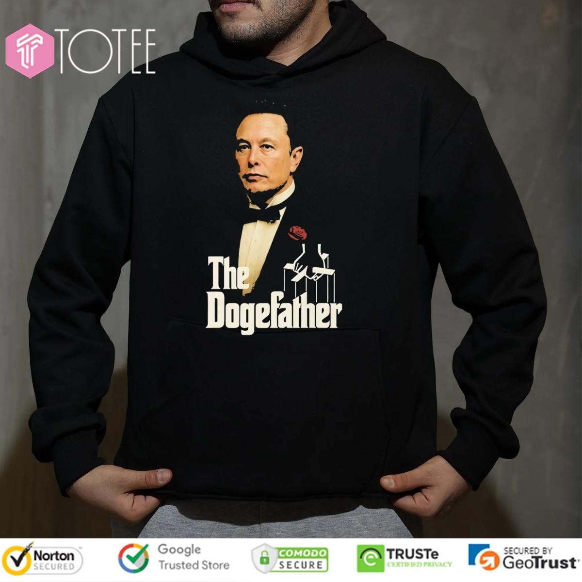 The Dogefather Elon Musk Parody The Godfather T-shirt 2