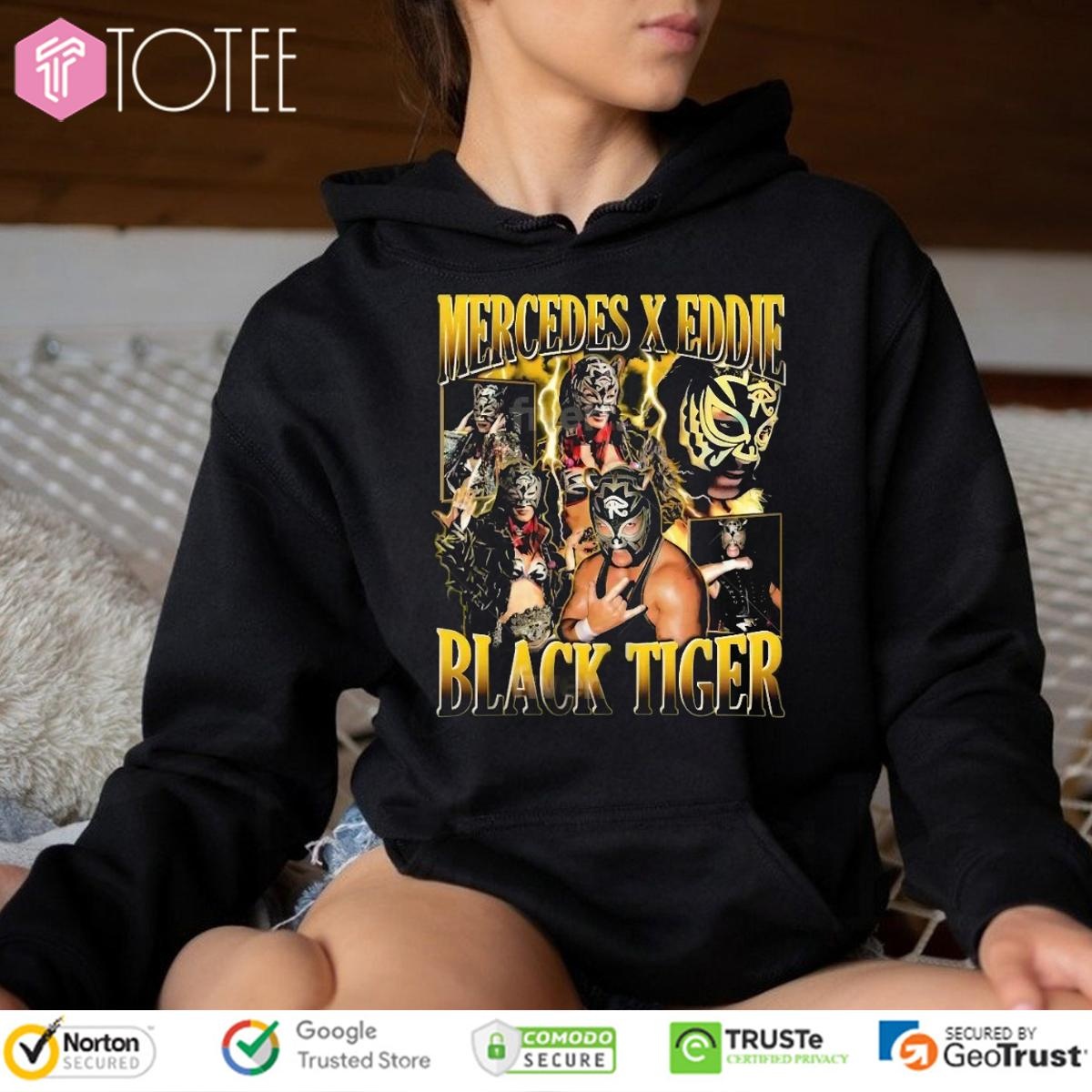Wwe Mercedes Moné Eddie Guerrero Black Tiger Vintage Bootleg T-shirt 2