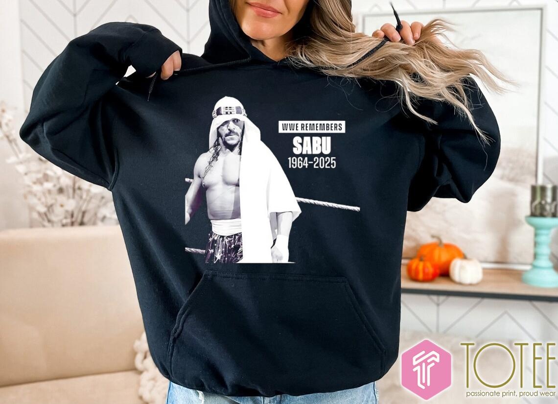 Wwe Remember Sabu 1964-2025 T-shirt 2
