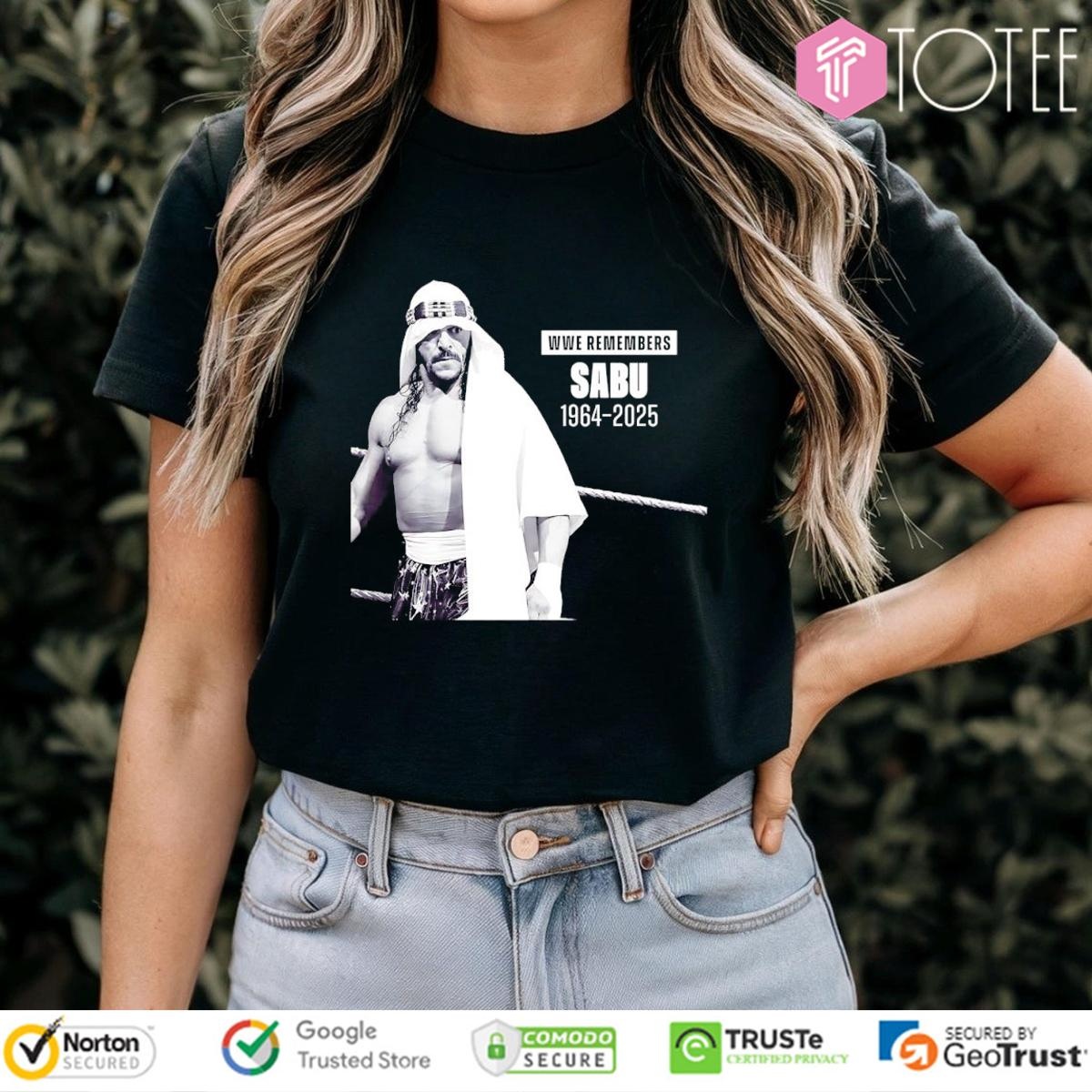 Wwe Remember Sabu 1964-2025 T-shirt 4