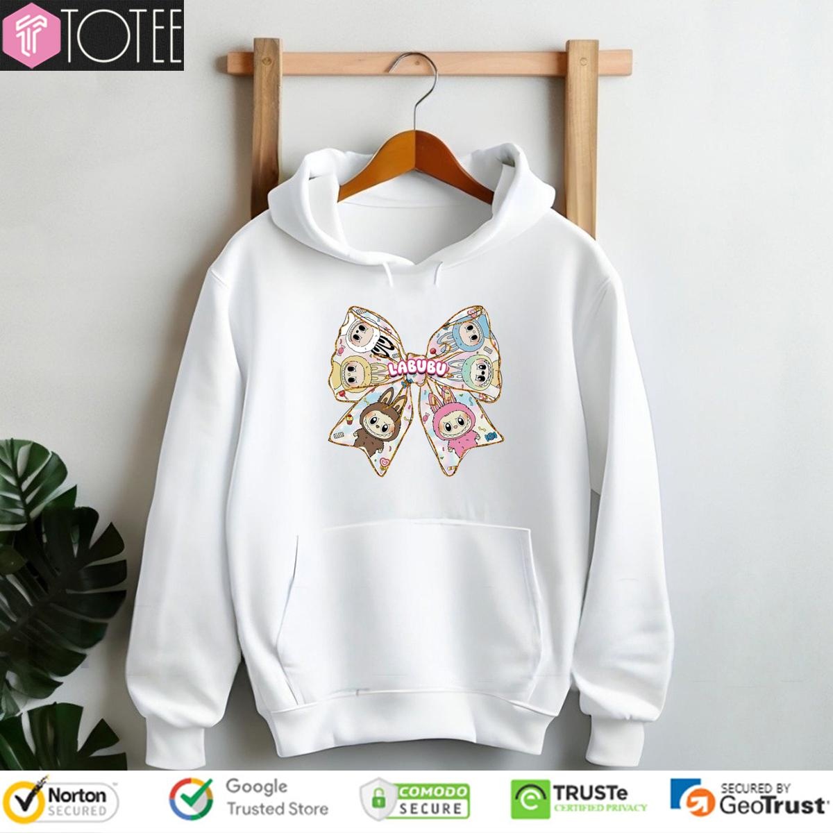 Bow Cute Labubu The Monsters T-shirt 2