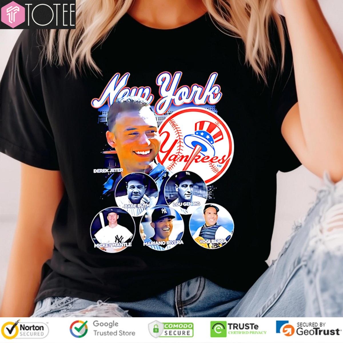 New York Yankees Hall Of Fame Legends T-shirt 4