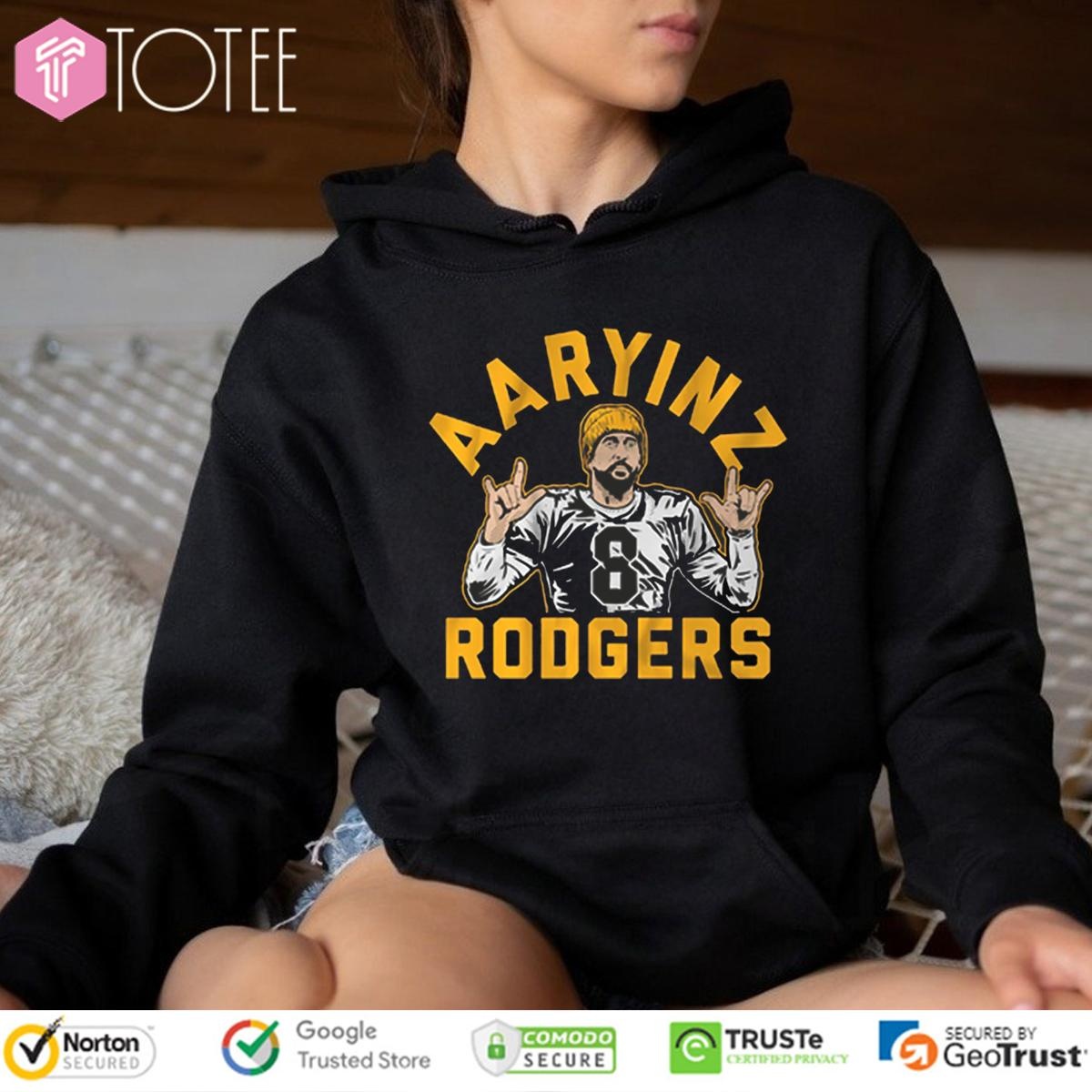 Aaryinz Aaron Rodgers Pittsburgh Steelers T-shirt 2