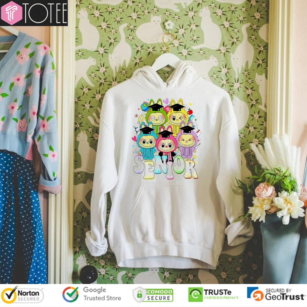 Graduation Senior Labubu The Monsters T-shirt 2