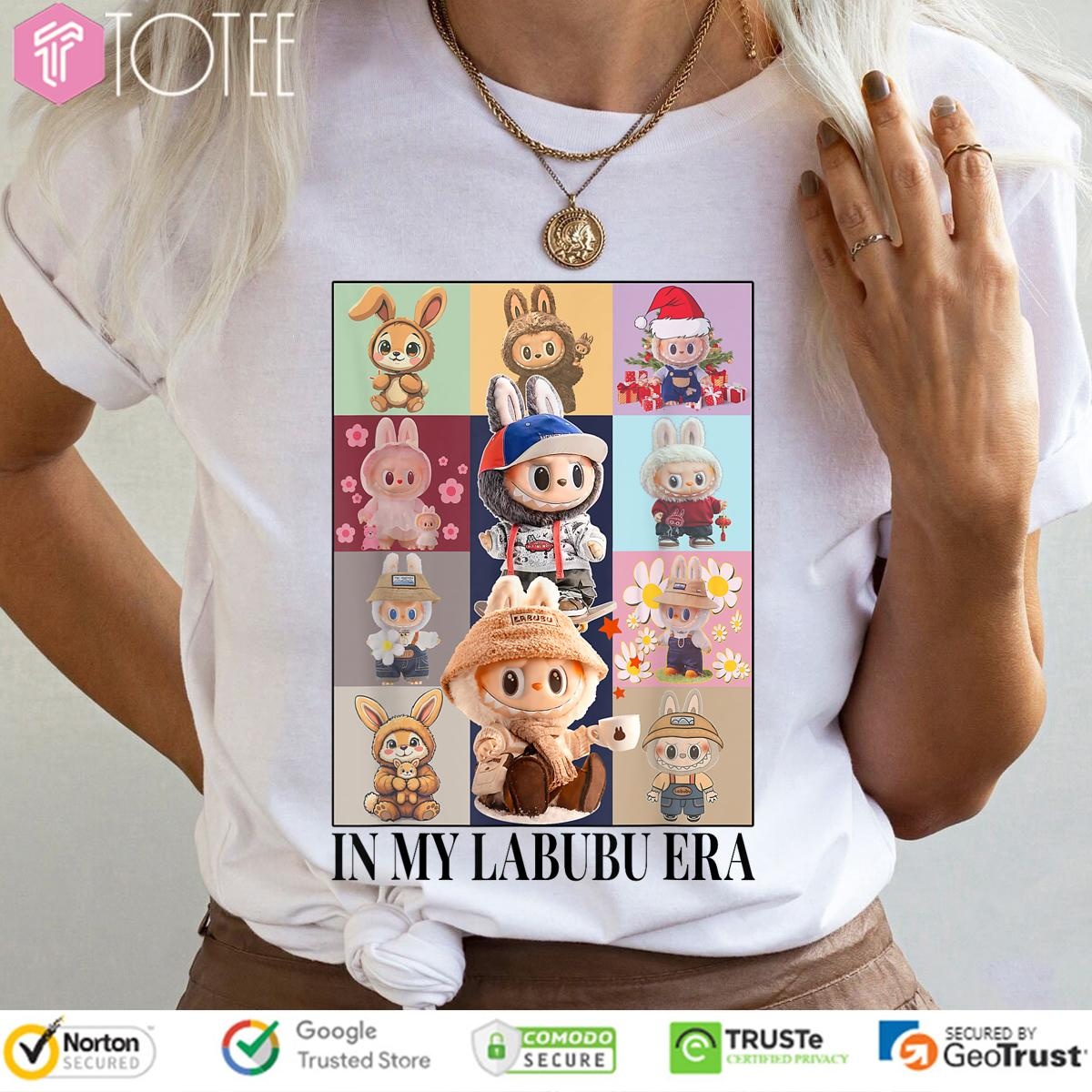 In My Labubu Era Parody Labubu Monsters Eras Tour T-shirt 4
