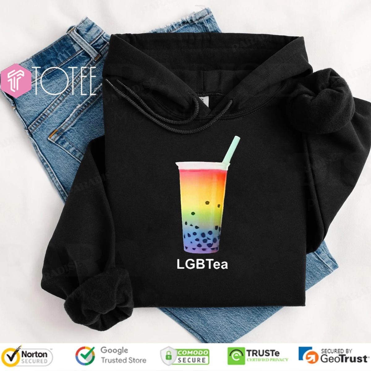 Lgbtea Boba Tea X Lgbt Pride Rainbow T-shirt 2