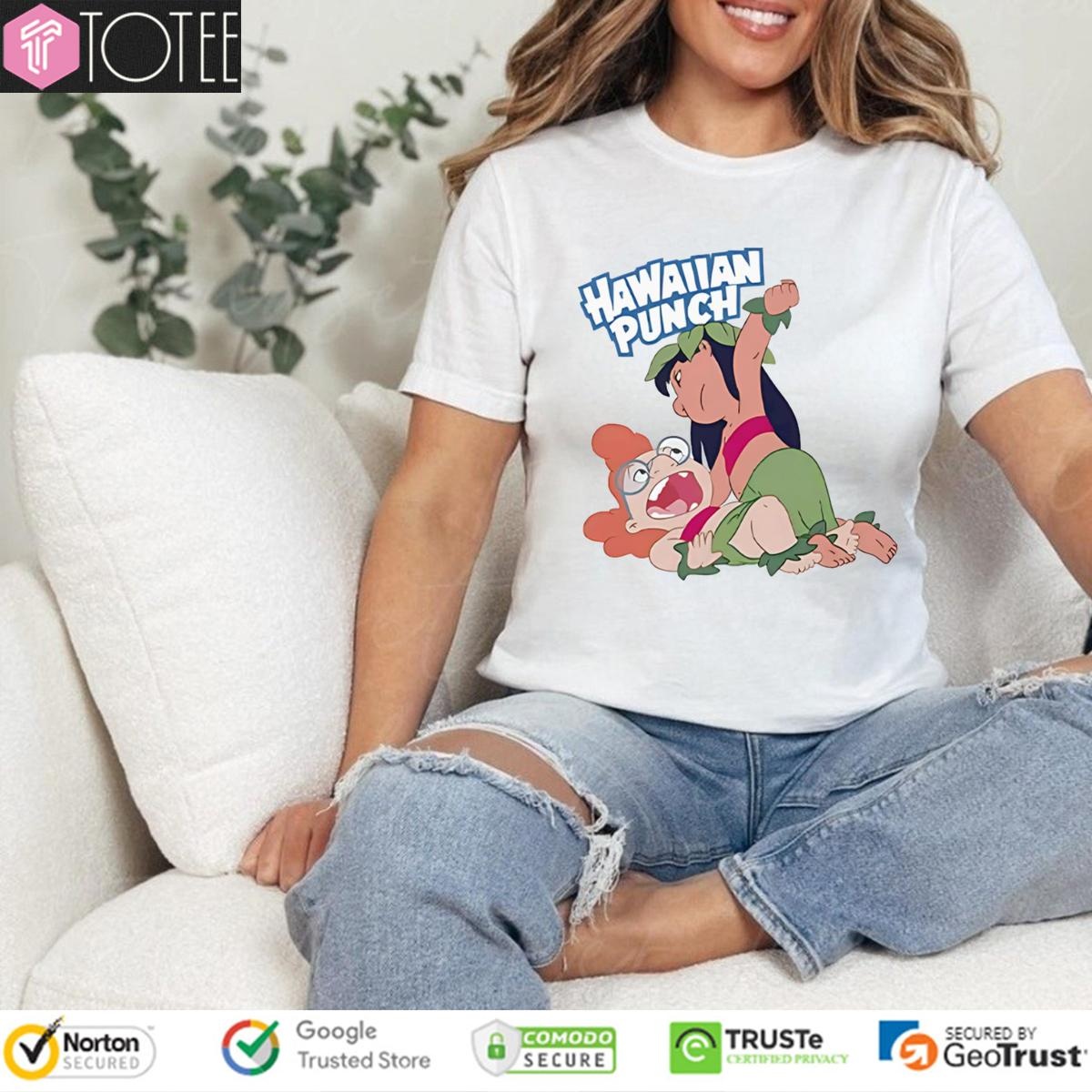 Lilo And Mertle Hawaiian Punch Lilo And Stitch T-shirt 4