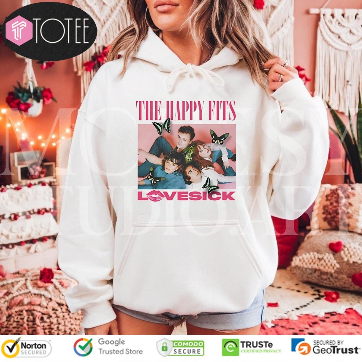 The Happy Fits Rock Band Lovesick T-shirt 2