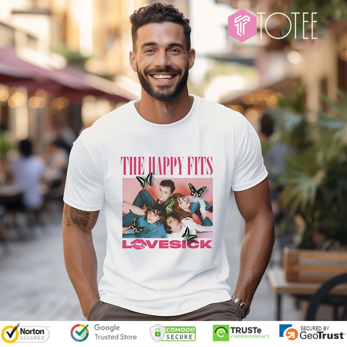 The Happy Fits Rock Band Lovesick T-shirt 1