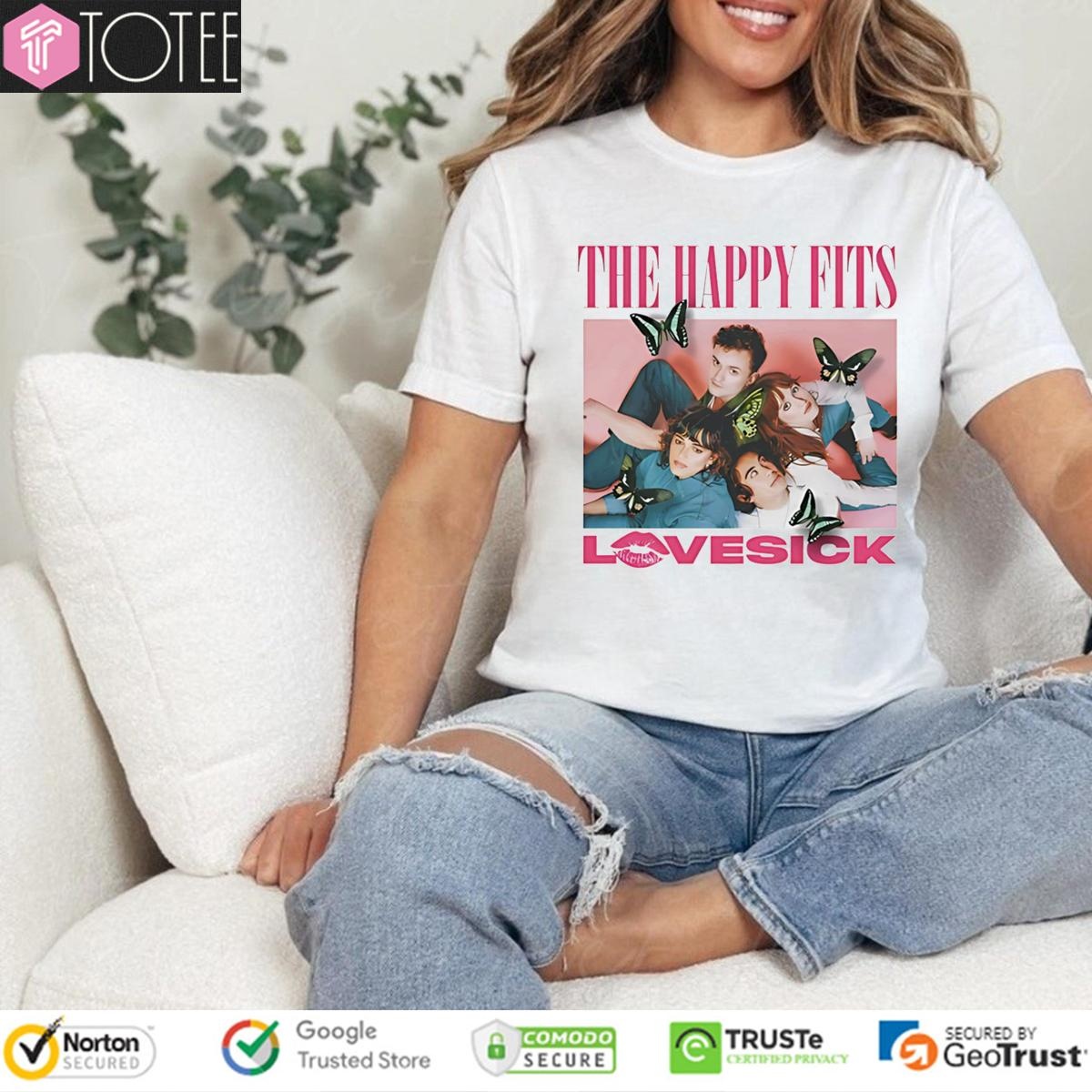 The Happy Fits Rock Band Lovesick T-shirt 4