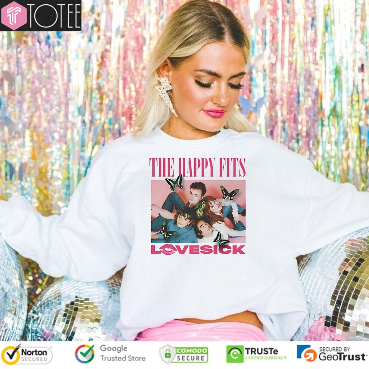 The Happy Fits Rock Band Lovesick T-shirt 3