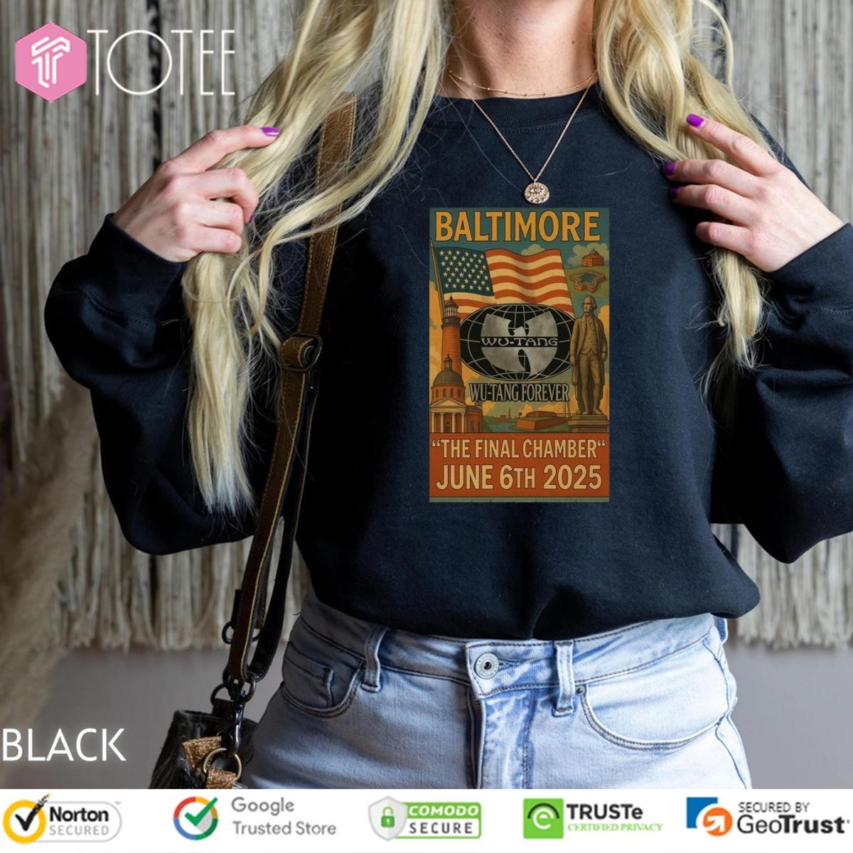 Baltimore Wu-Tang Forever The Final Chamber June 6Th 2025 T-shirt 3