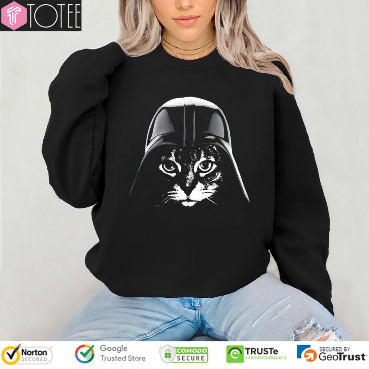 Darth Kitty Parody Darth Vader Kitty Cat Star Wars T-shirt 3