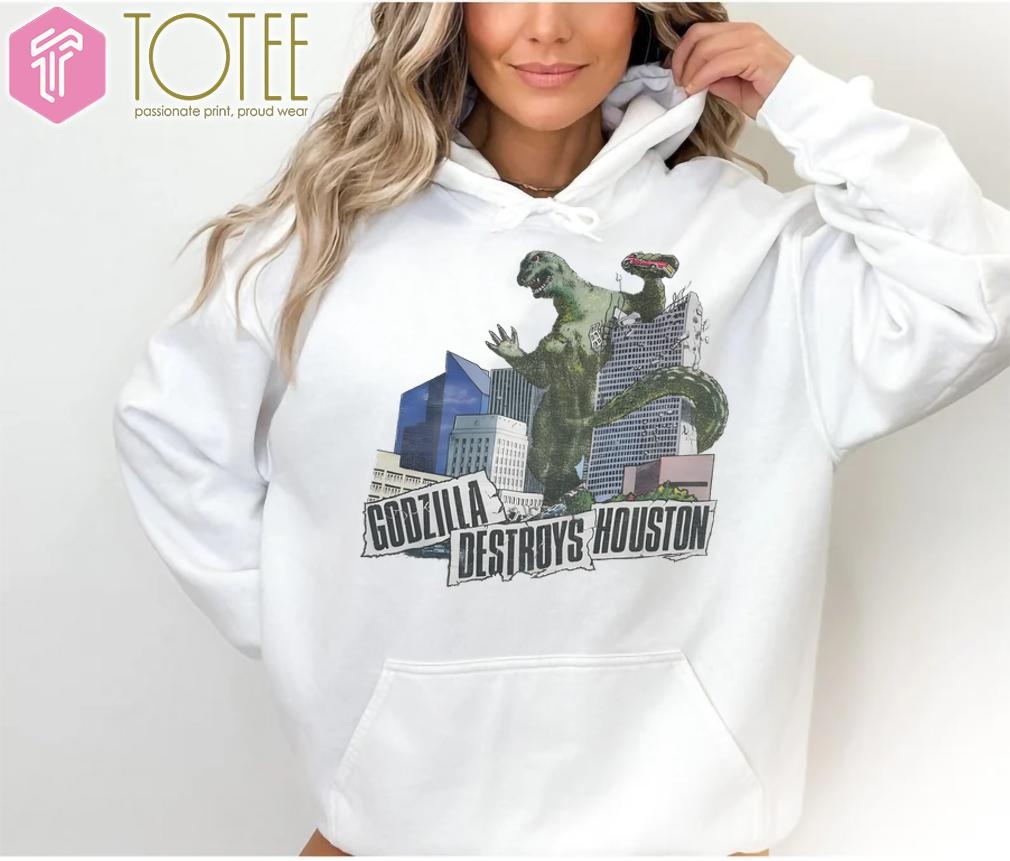 Godzilla Tee: Limited Edition Houston Vintage Shirts Available Now! 2