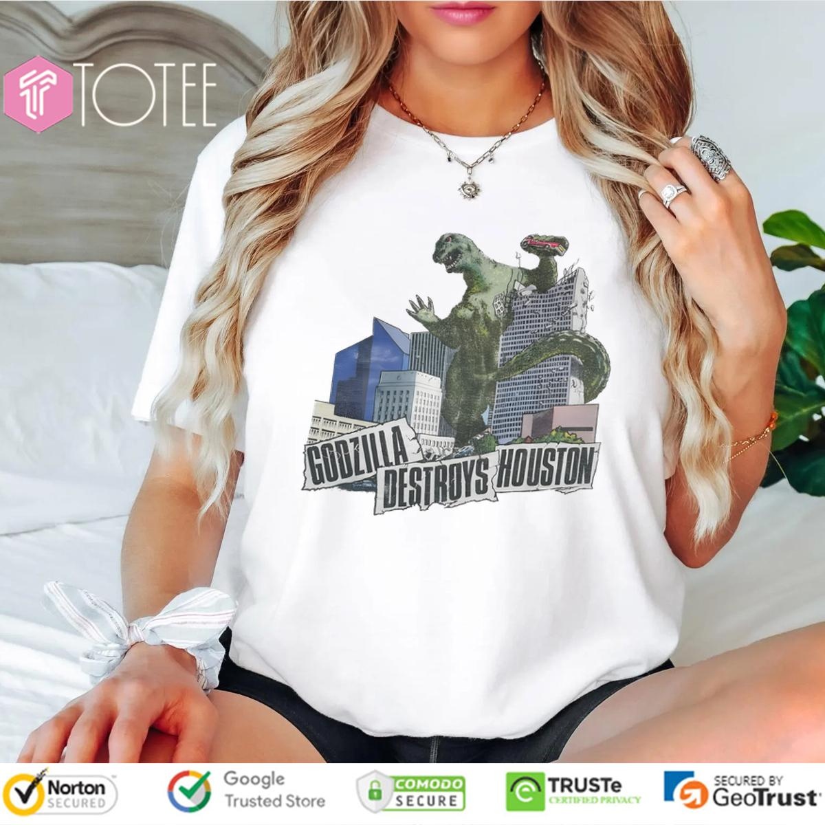 Godzilla Tee: Limited Edition Houston Vintage Shirts Available Now! 4
