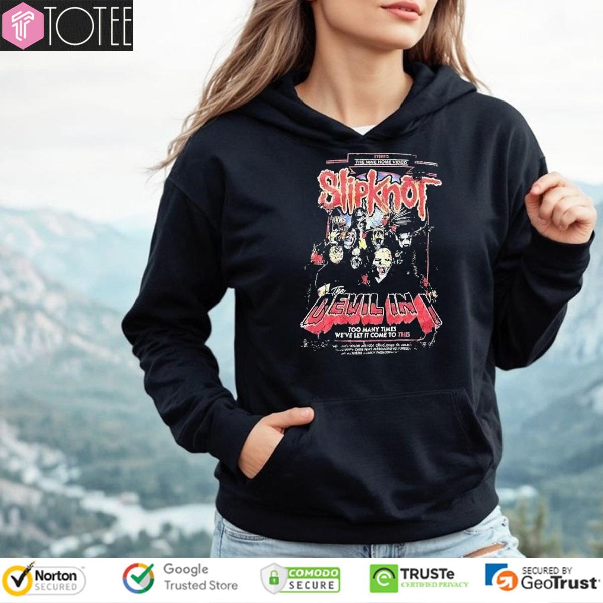The Devil In I Too Many Times Weve Let It Come To This Slipknot T-shirt 2