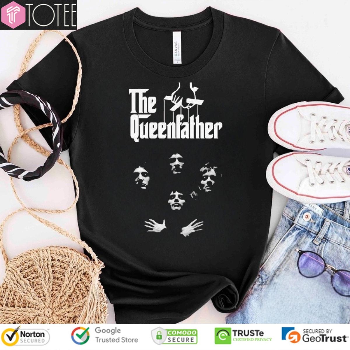 The Queenfather Parody Queen Bohemian Rhapsody Godfather T-shirt