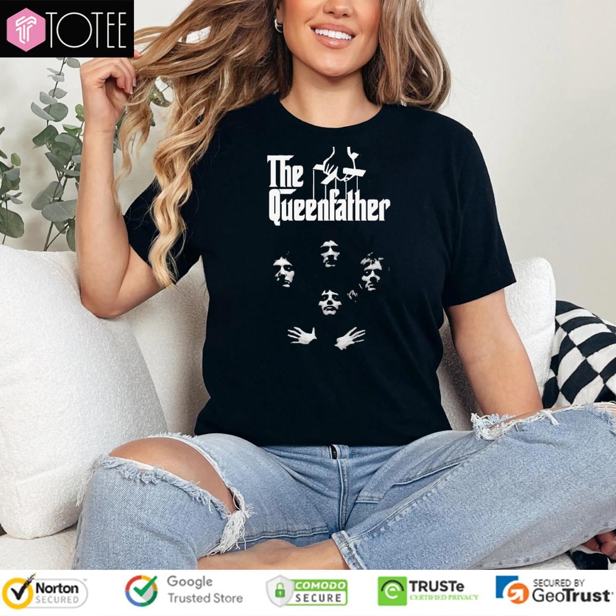 The Queenfather Parody Queen Bohemian Rhapsody Godfather T-shirt 4